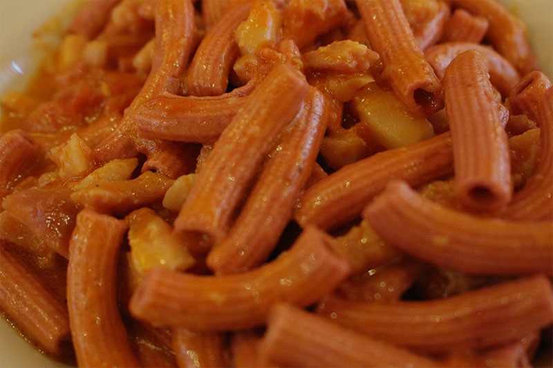 maccheroni rossi