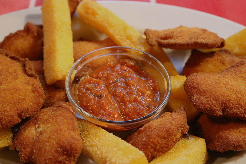 Fish and Chips alla bolognese